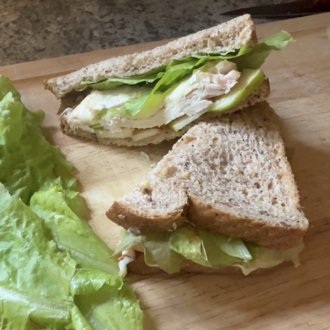 Chicken Apple Brie Sandwich